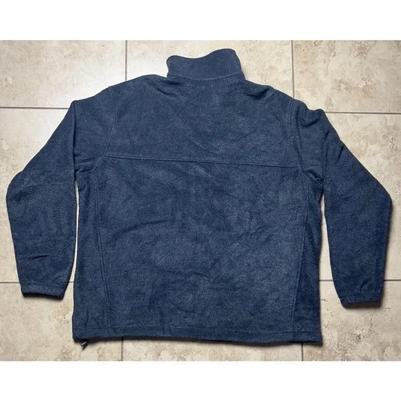 Columbia Sportswear Gray Fleece Pockets Full Zip Jacket Adult Regular Size XXL - Picture 3 of 11